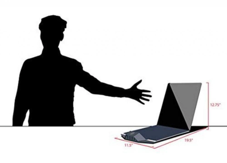 Star Wars 3D Hologram 'Han Solo'  (Full-parallax Hologram)