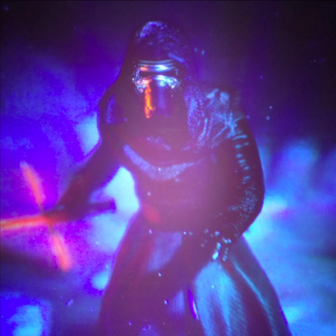 Star Wars 3D Hologram &#039;Kylo Ren&#039;  (Full-parallax Hologram)