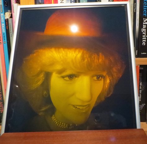 Holographic portrait of the late Princess of Wales: Diana 