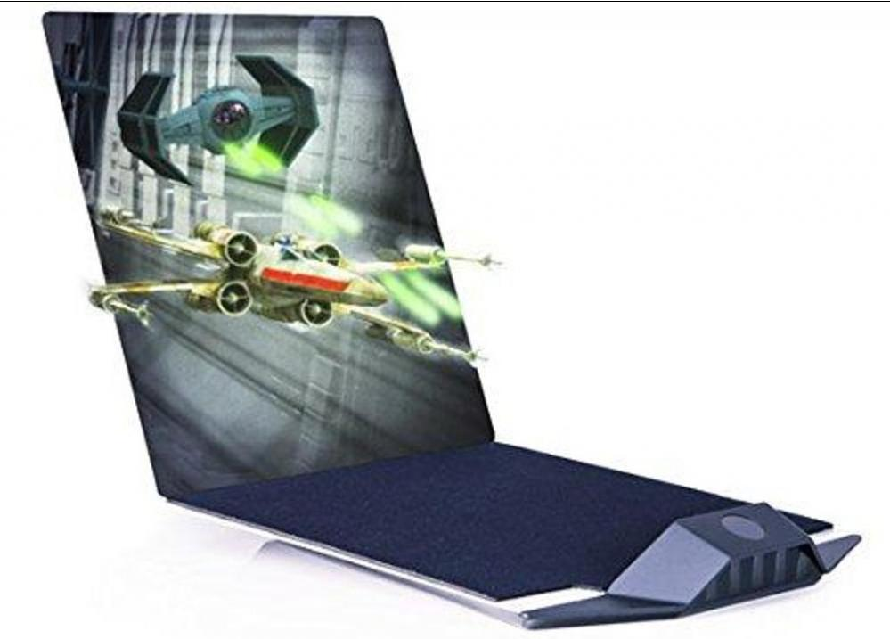 Star Wars 3D Hologram 'Death Star Attack Run' (Full-parallax